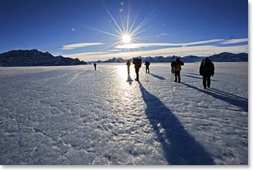 Antarctic twilight