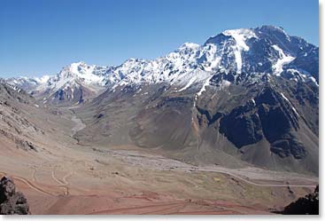 The views from the pass are spectacular, but the road to get there was winding.