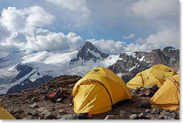 The beautiful Plaza Canada camp