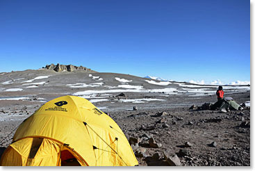 Nido di Codor Camp, 5550 meters