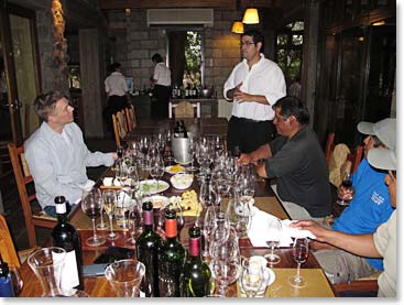 Soon, our table was filling with glasses as Jussi selected several of the oldest and most special wines that Zuccardi has produced.