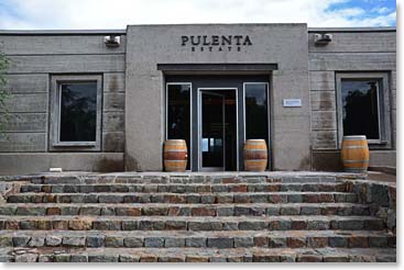 Our day was to be full of learning, appreciation, stories and surprises.  Pulenta Estate was a great place to start.