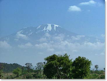 David and Joanne's goal: to stand on the top of this very high and famous mountain, Kilimanjaro.