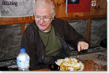 Doc explaining the quality of the French fries he ordered at 7:00 am.