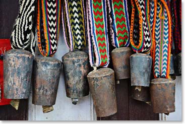 Namche Image: yak bells
