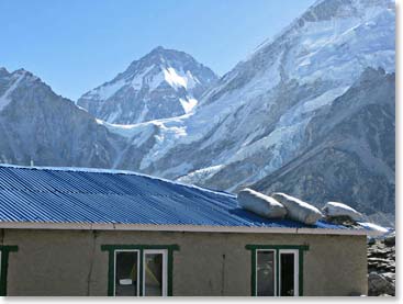 Changtse 24,747ft/7,543m on the Tibet side of the border