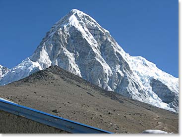 Pumori 23,494ft/7,161m meaning “Unmarried Daughter” sometimes called the daughter of Everest