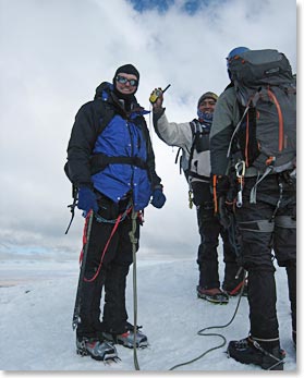 Richard on the summit