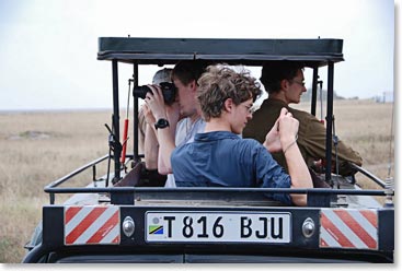 Adam Nye, Max Archer and Jeremy Archer find photo subjects in every direction.