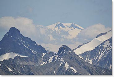 The twin summits of Elbrus