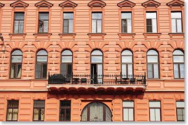 Architecture in St. Petersburg is always captivating.