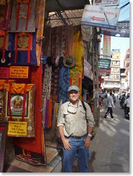 We hit the streets of Thamel Monday evening.