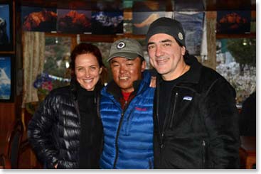 Da Sona dropped by Ang Temba and Yanjing's Sky Lounge on Monday evening.
