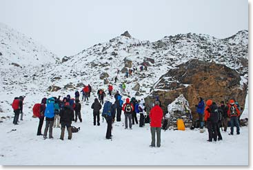 The trail to Pangboche