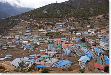 Goodbye Namche