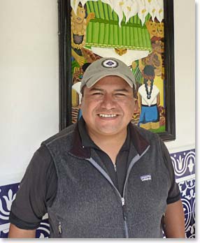We are happy to have Osvaldo join us here for Ecuador