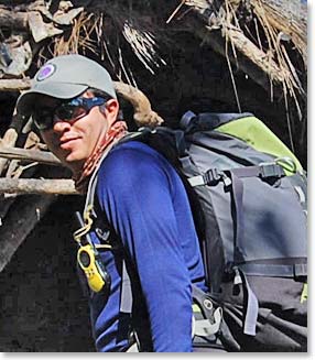 Joaquin met the team directly in the town of Cayambe with a 4 wheel drive