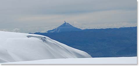 Tunguragu, an active volcano near the town of Banos