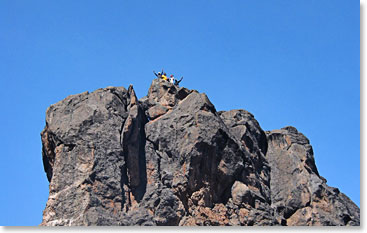 On top of the Lava Tower