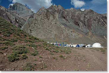 Approaching Base Camp