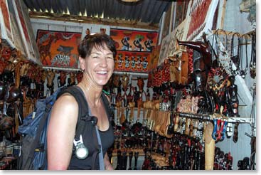 Terri is an inspired shopper.