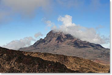 Kilimanjaro's second highest peak, Mawenzi