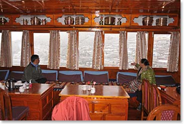 One of the many comfortable lodges we stay at on the Everest Base Camp trail