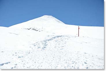 Finally the summit was visible.