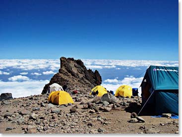 Views from Lava Tower camp site