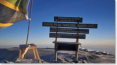 Summit of Kilimanjaro