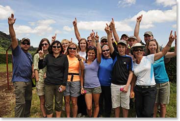 Another group photo – This is from the park entrance