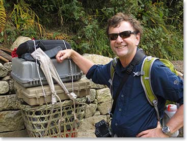 Clayton would like for you to think that he was carrying this load, but actually he was not.