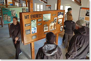 Before we went back for breakfast we enjoyed a brief tour of the Park Museum.