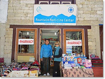 Wendy made a stop at Rita’s pharmacy to stock up on some items for our trek onward.