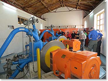 These generators provide the Sherpas with electricity.