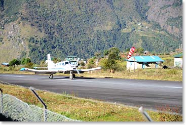 All types of fixed wing aircraft came and went through the afternoon.