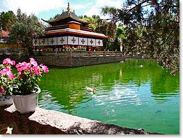 Norbulingka, served as a Dalai Lama summer residence since 1780 until the 14th Dalai Lama’s exile in 1959.  This Palace  is recognized as a UNESCO World Heritage Site; built by the 7th Dalai Lama.