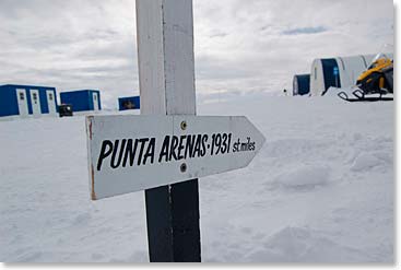 We have come a long way from Punta Arenas