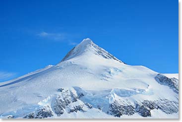 A captivating close-up of Mt. Shinn