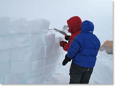 The block walls are becoming more and more crucial against exposure to the wind. 