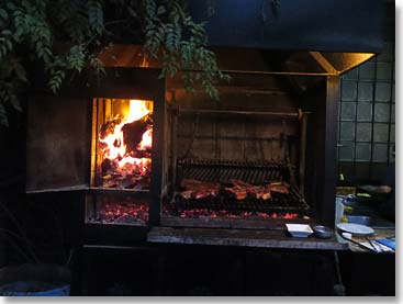 It is all about barbecue and clay ovens – classic Argentina cooking.