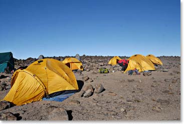 Our sleeping quarters at Karanga Camp