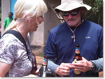 Terri and Bill catching up