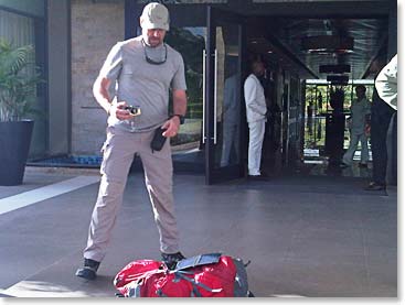 Preparativos finais em Arusha (Final preparations in Arusha)