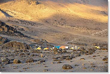 Nosso acampamento – Dia 4 (Our camping site – Day 4)