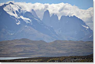 We will be hiking up the valleys approaching these fabulous spires in the days to come.