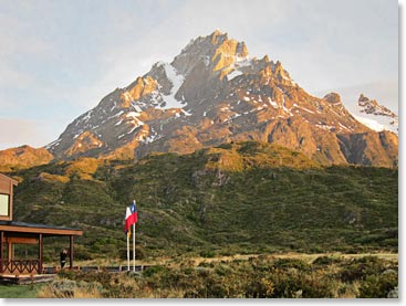 The view at Paine Grande