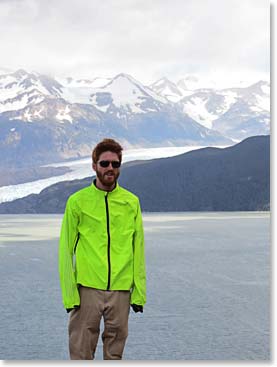 Andrew at Grey Glacier