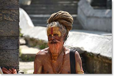 A familiar Kathmandu face if there ever was one.