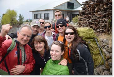 By 4:30 PM we were all on the ground in Lukla. It was a long day, but a great one, we made it to the mountains!